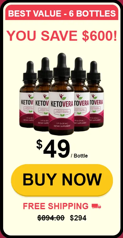 KetoVera 6 Bottle Price